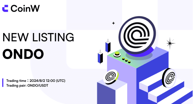 CoinW Exchange to List Ondo Finance's ONDO Token