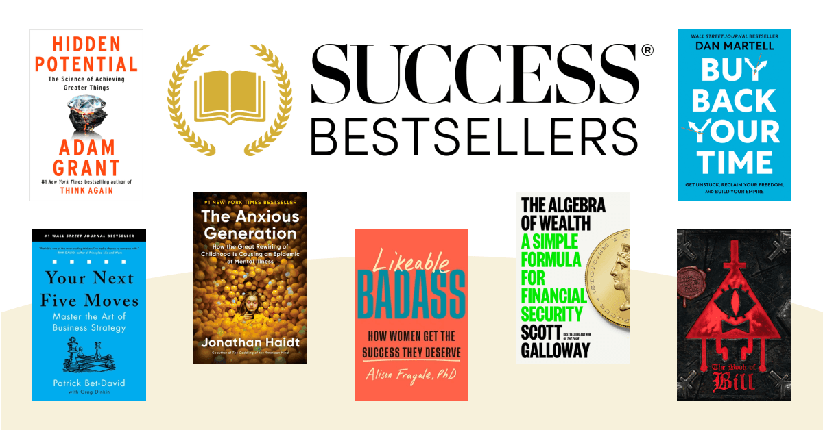 SUCCESS® Releases Weekly Bestseller Lists Across 8 Categories