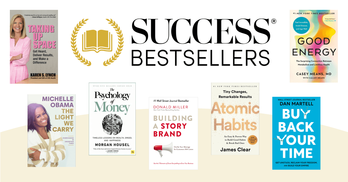 SUCCESS® Releases Weekly Bestseller Lists Highlighting Trends in Personal and Professional Growth
