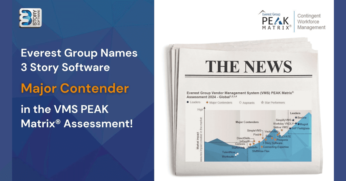 3 Story Software Named 'Major Contender' in Everest Group’s 2024 VMS PEAK Matrix Assessment