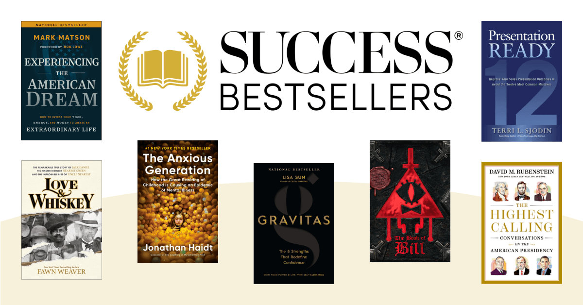 SUCCESS® Unveils Weekly Bestseller Lists Across 8 Categories