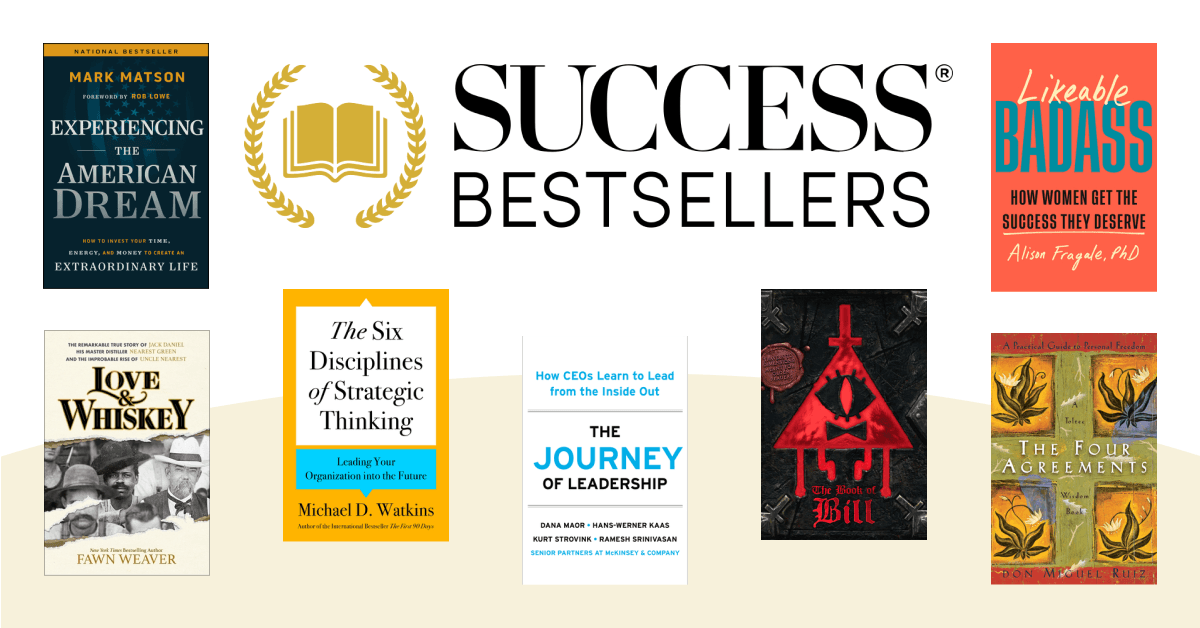 SUCCESS® Releases Weekly Bestseller Lists Across 8 Categories