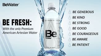 Be Water Challenges Bottled Water Commodity Perception Through Natural Sourcing