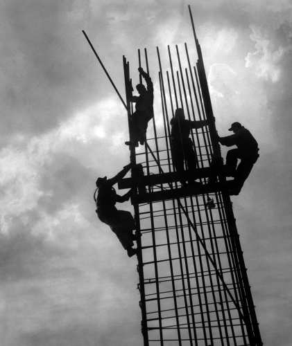 Historic Bay Bridge Construction Documented in Bodine's Photographic Legacy