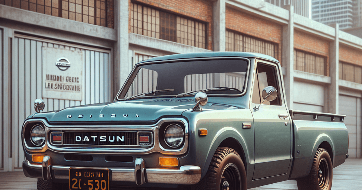 1978 Datsun Pickup Joins DFW Car & Toy Museum's Ron Sturgeon Collection