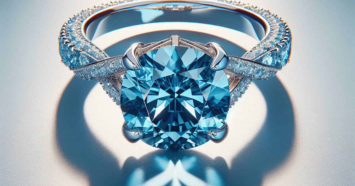 Lab-Grown Blue Diamonds Revolutionize Engagement Ring Market