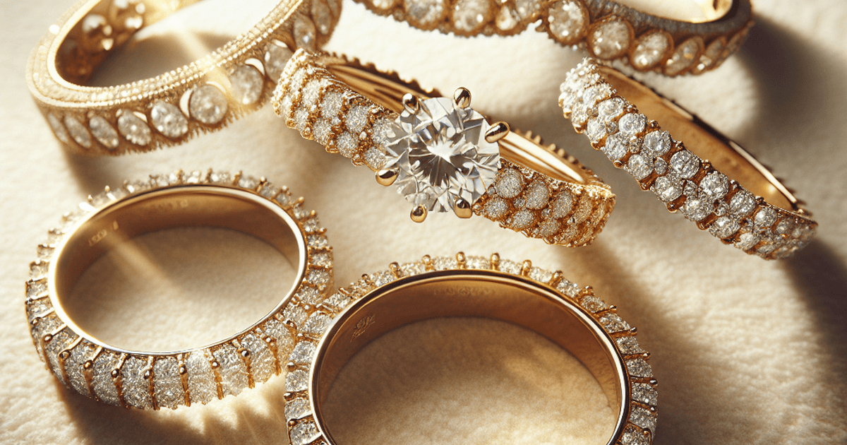 NETCARAT LLC. Enhances Personalized Jewelry Experience with Free Engraving on Diamond-Studded Gold Rings