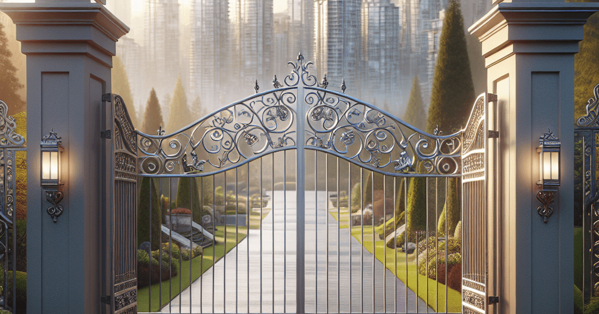 Aluminum Gates Gain Popularity in Vancouver for Security and Aesthetic Benefits