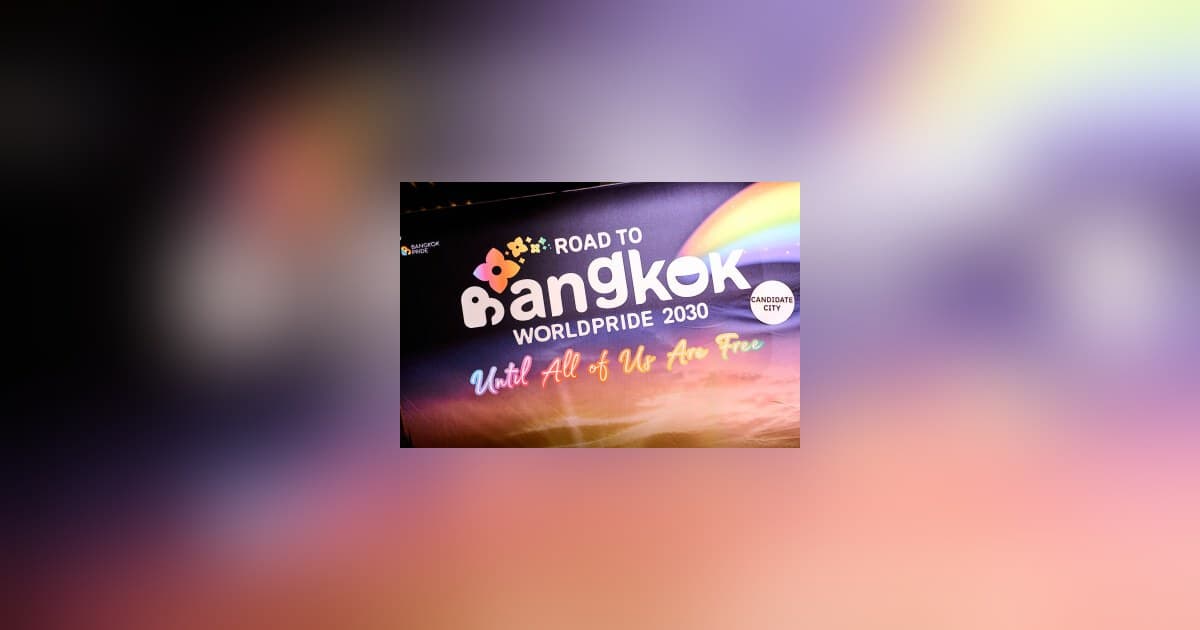 Bangkok Pledges to Put Asian LGBTQIA+ Communities at Heart of WorldPride 2030