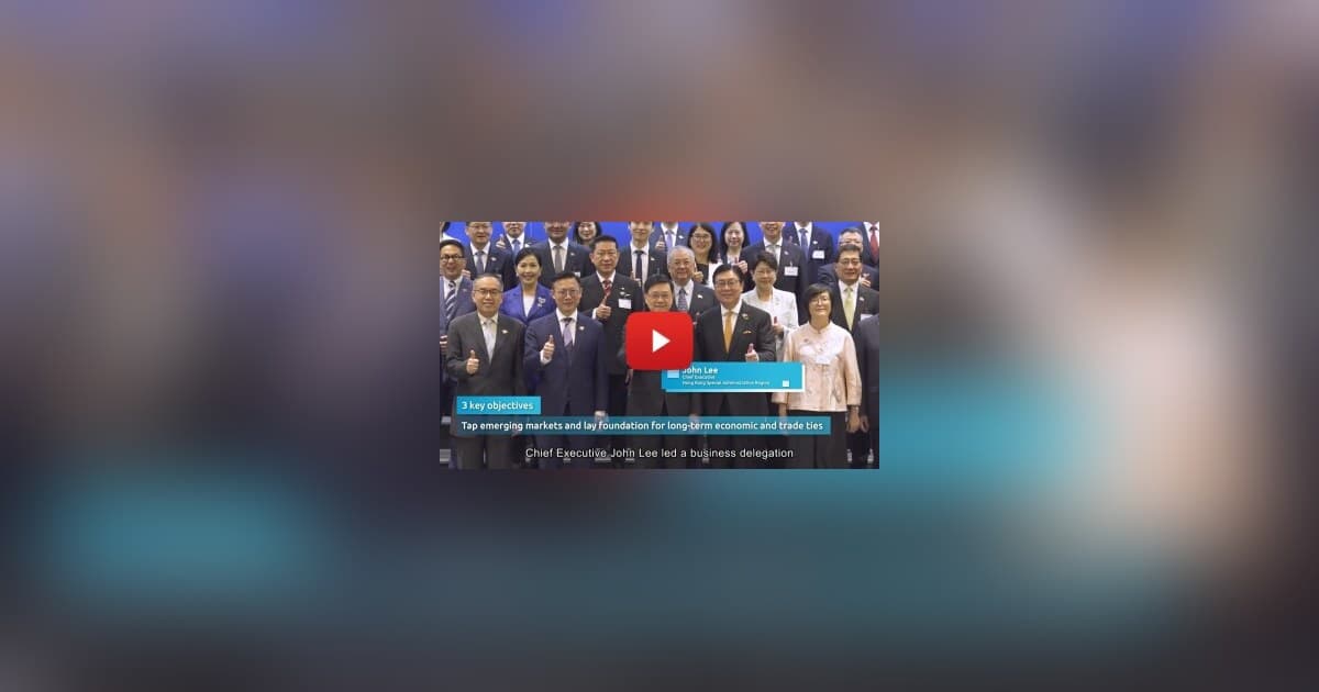 Hong Kong Delegation Secures 96 Deals with Central Asia, Bolstering Belt and Road Ties