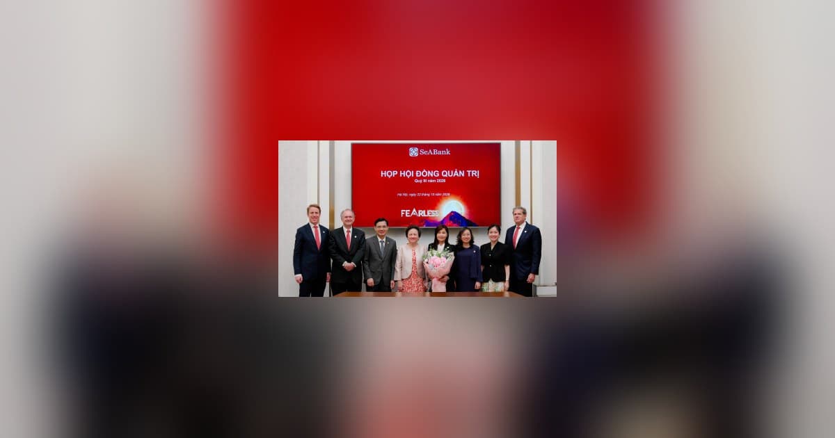 SeABank Cuts 2026 Profit Target by 15% to Support Vietnam's Economy, Elects New Chairperson