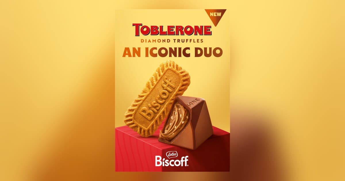 Toblerone and Biscoff Join Forces for Diamond Truffles, Marking First Global Costco Launch