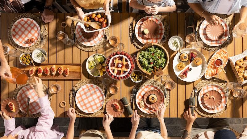 Transformer Table Outdoor Collection Offers Flexible Seating for Summer Gatherings