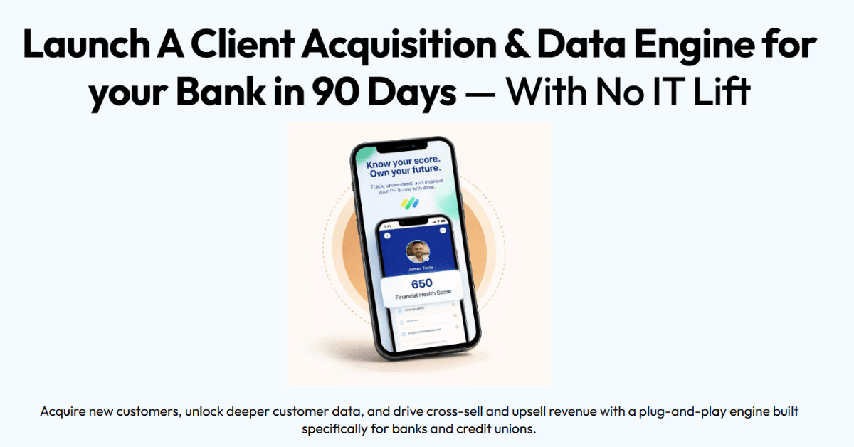 Finoveo Launches White-Label Financial Health App to Help Banks Acquire Clients and Gain Insights