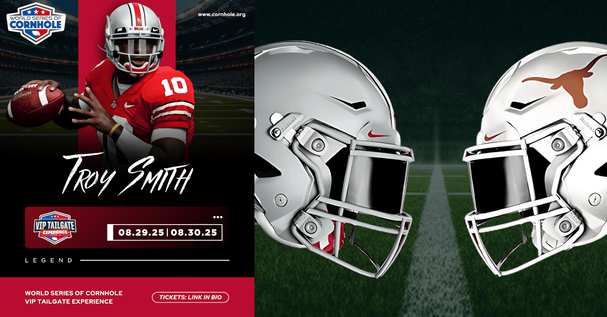 Troy Smith Leads Inaugural World Series of Cornhole to Support Mental Health Initiatives