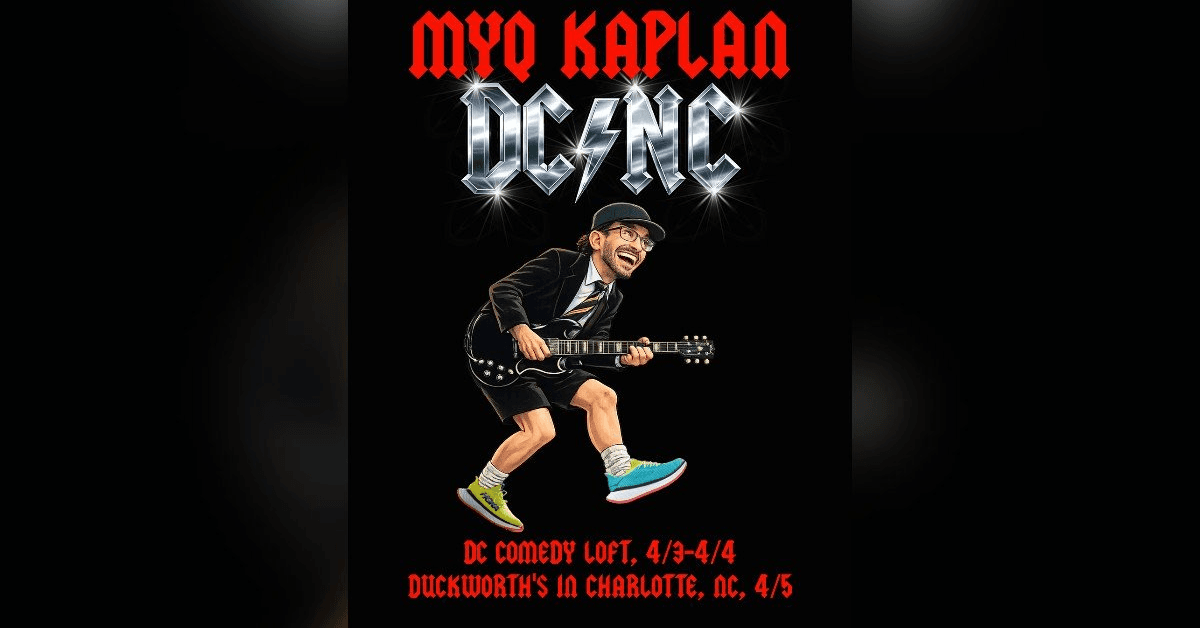 Comedian Myq Kaplan Announces Multi-City Stand-Up Tour with DC and Charlotte Dates