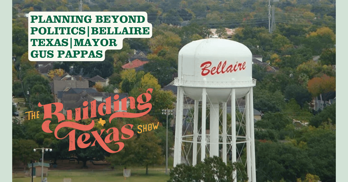 Bellaire Mayor Details $110 Million Flood Mitigation Strategy and Intentional Growth Model