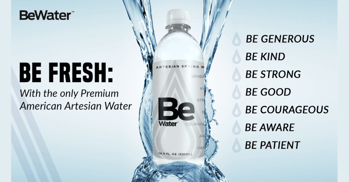 Be Water™ Artesian Spring Water Expands Distribution to OneLavi Platform