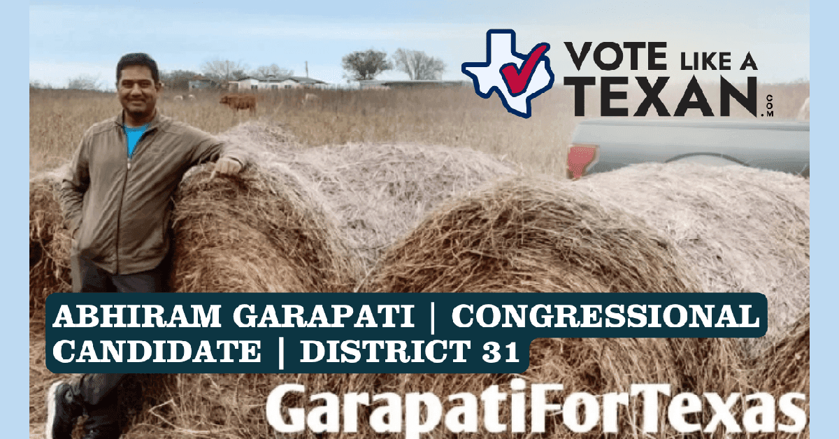 Texas Congressional Candidate Garapati Advocates for Immigration Reform and Tech Education in Civic Interview