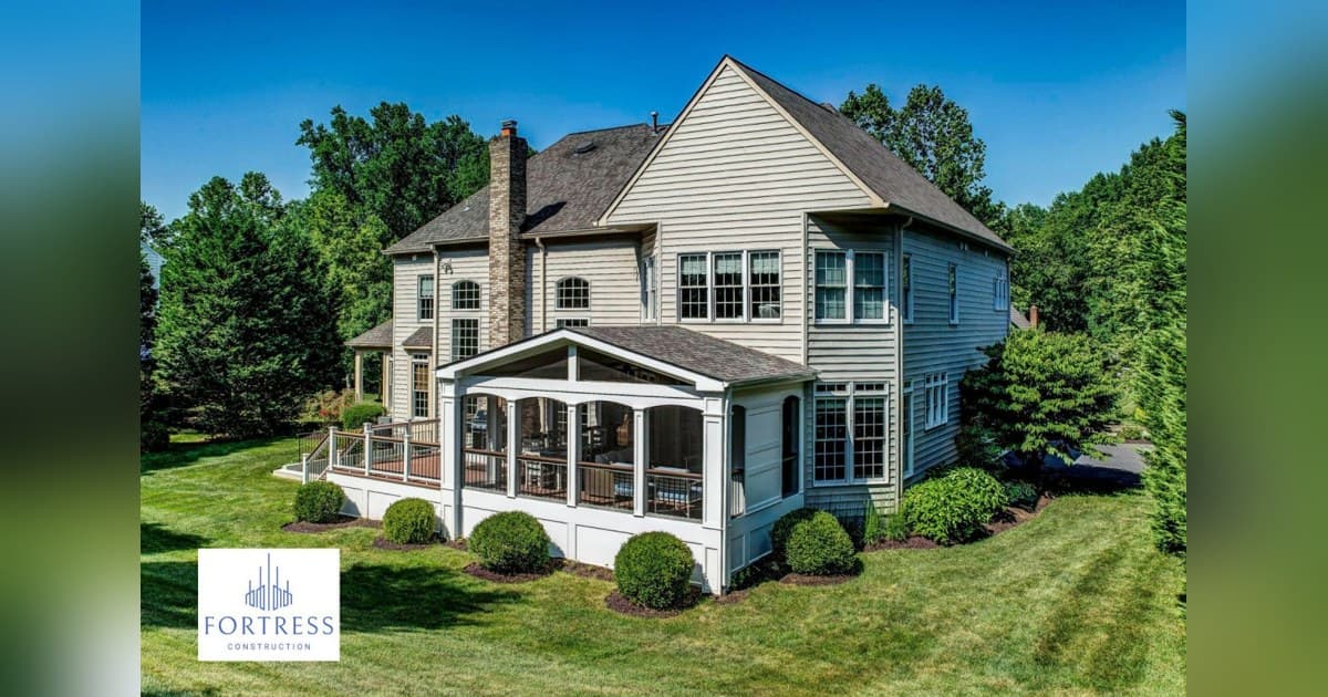 Fortress Construction Expands Turnkey Screened Porch and Three-Season Room Builds Across Northern Virginia