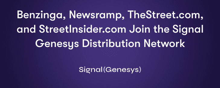 Signal Genesys Expands Publisher Distribution Network with Four New Media Outlets