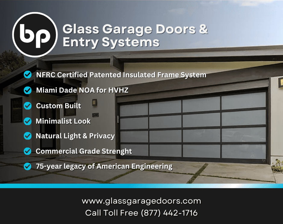 Advisory Warns of Structural Risks in Frameless Glass Garage Doors