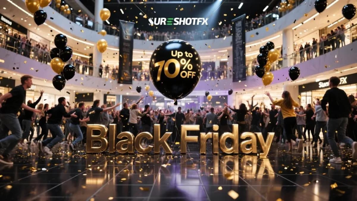 SureShotFX Launches Black Friday Promotion with Up to 70% Discounts on Trading Tools