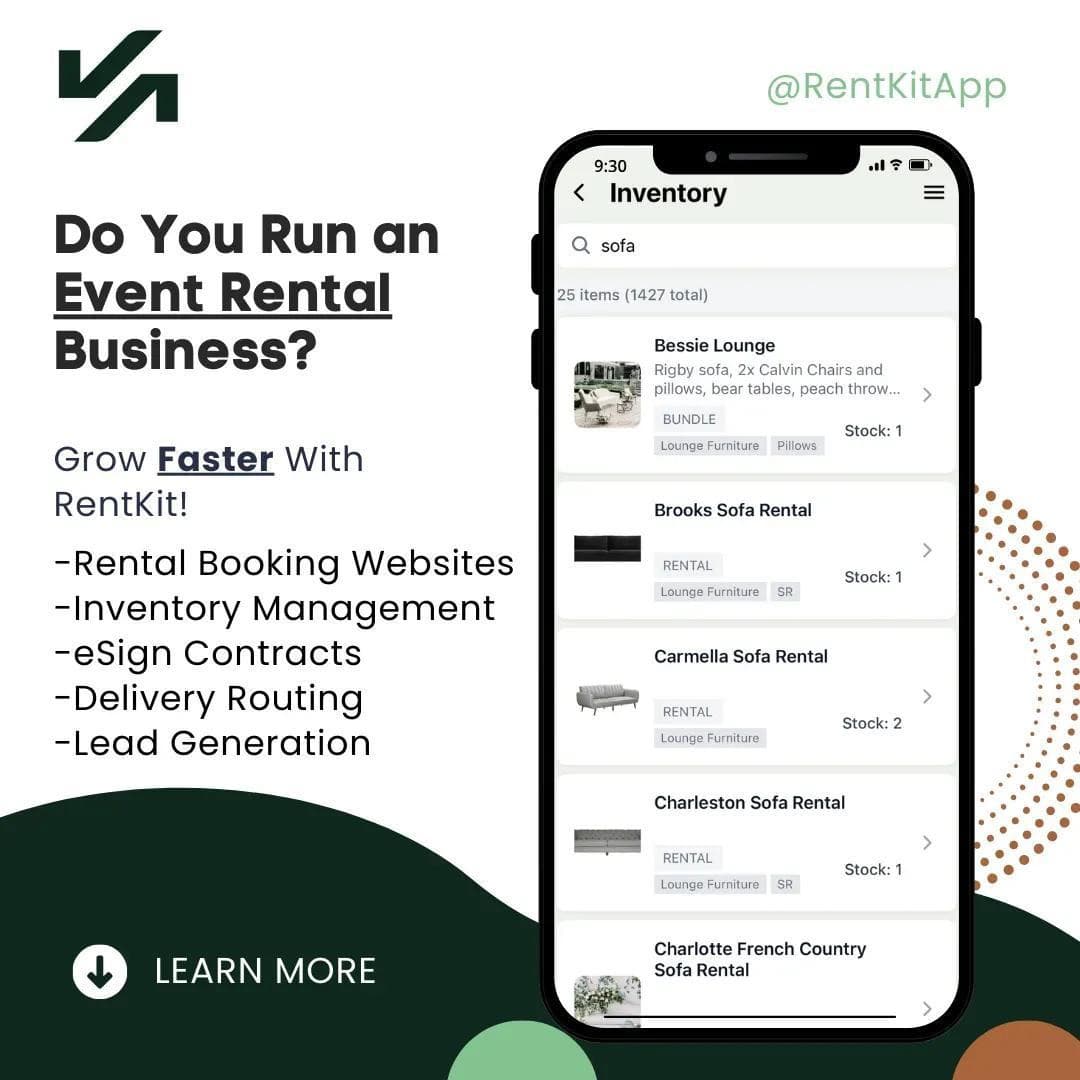 RentKit Emerges as a Leading Solution for Event Rental Software