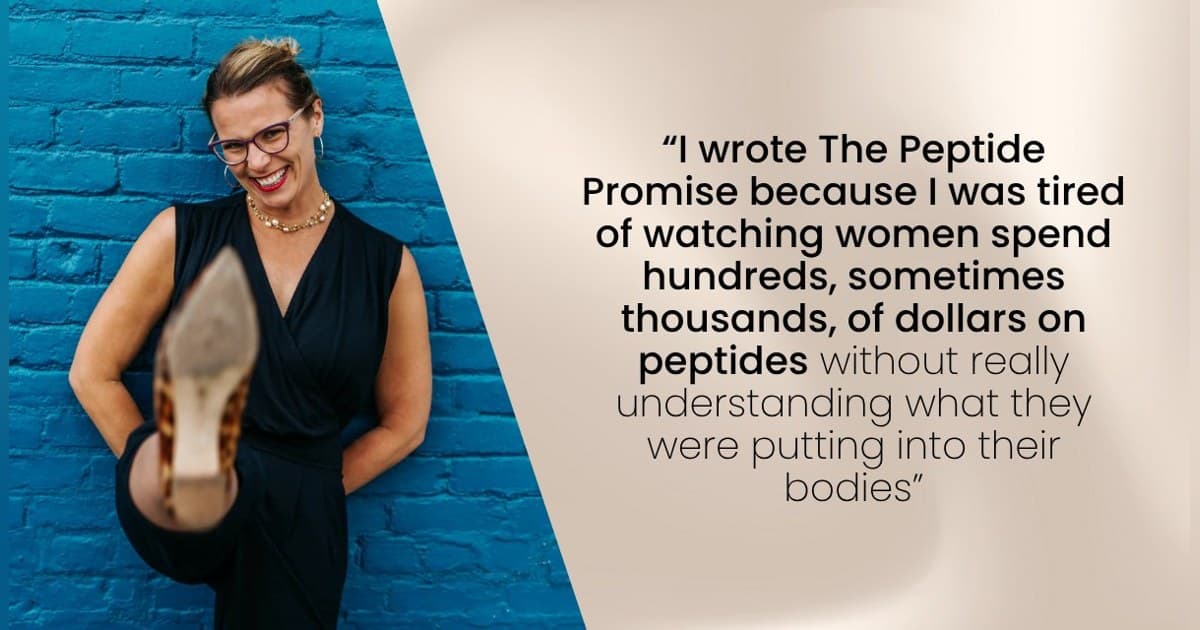 New Book Aims to Separate Peptide Science From Hype for Women