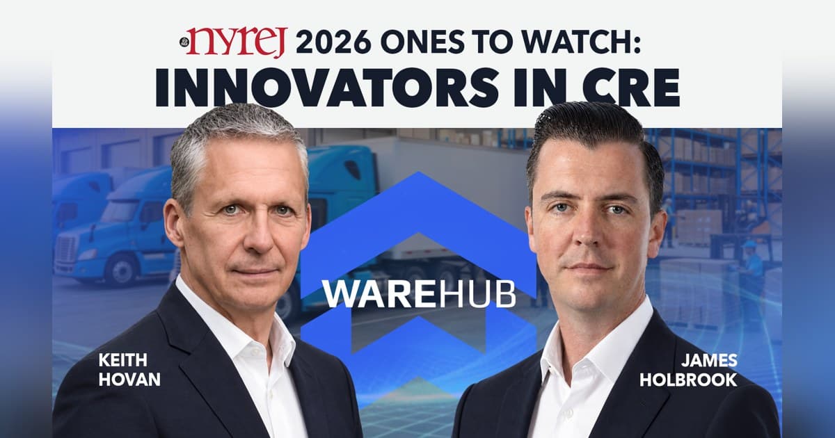 Warehub Named 'One to Watch' in Commercial Real Estate Innovation