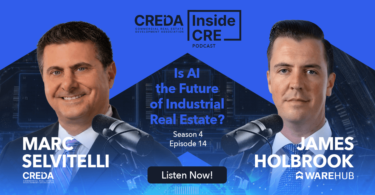 Warehub Founder Discusses Industrial Leasing Friction and AI on CREDA's Inside CRE Podcast