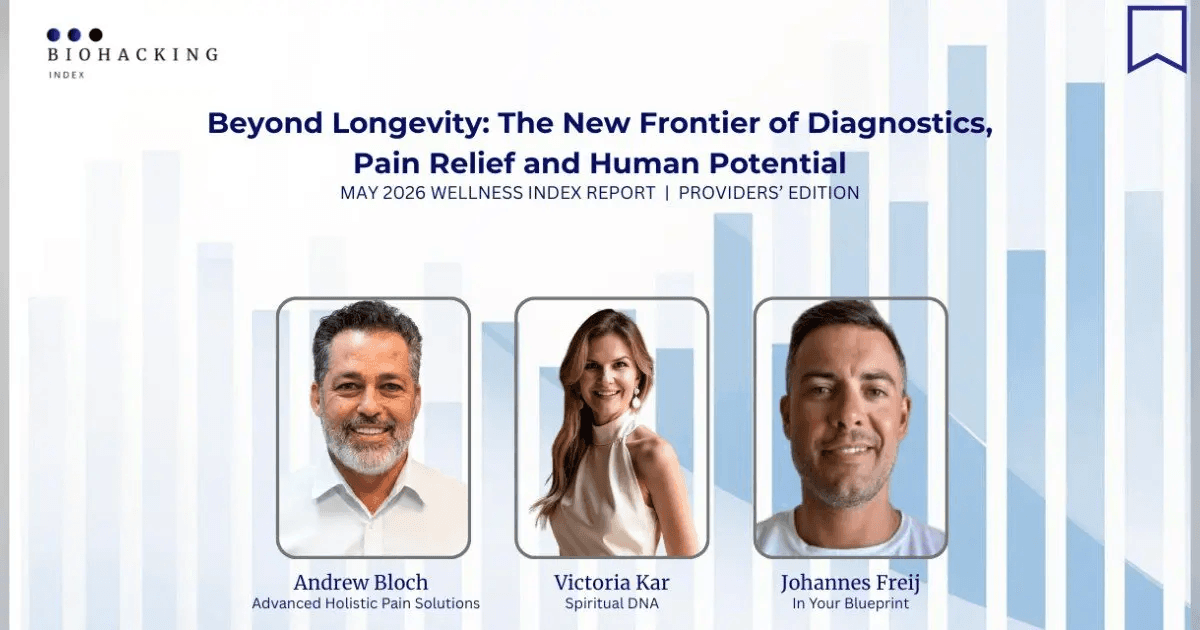 Wellness Index Report Finds Consumer Shift from Longevity to Root-Cause Health