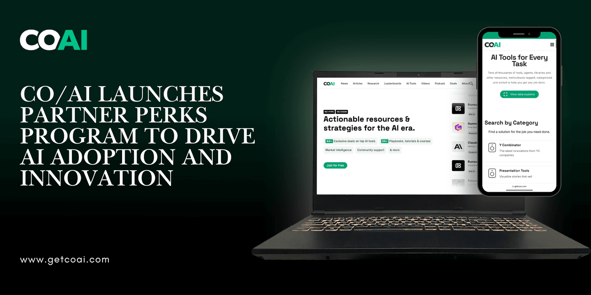 CO/AI Launches Partner Perks Program to Drive AI Technology Adoption