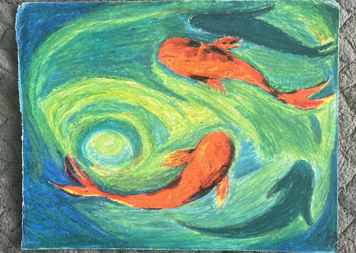 Young Artist Adelaide Perez Uses Ocean Paintings to Raise Environmental Awareness