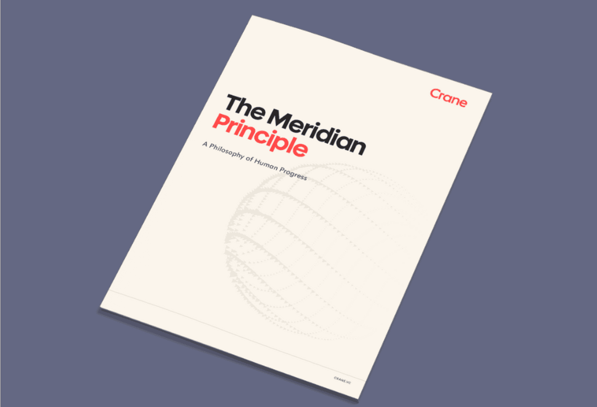 Crane Venture Partners Unveils 'The Meridian Principle' to Guide AI-Era Investments