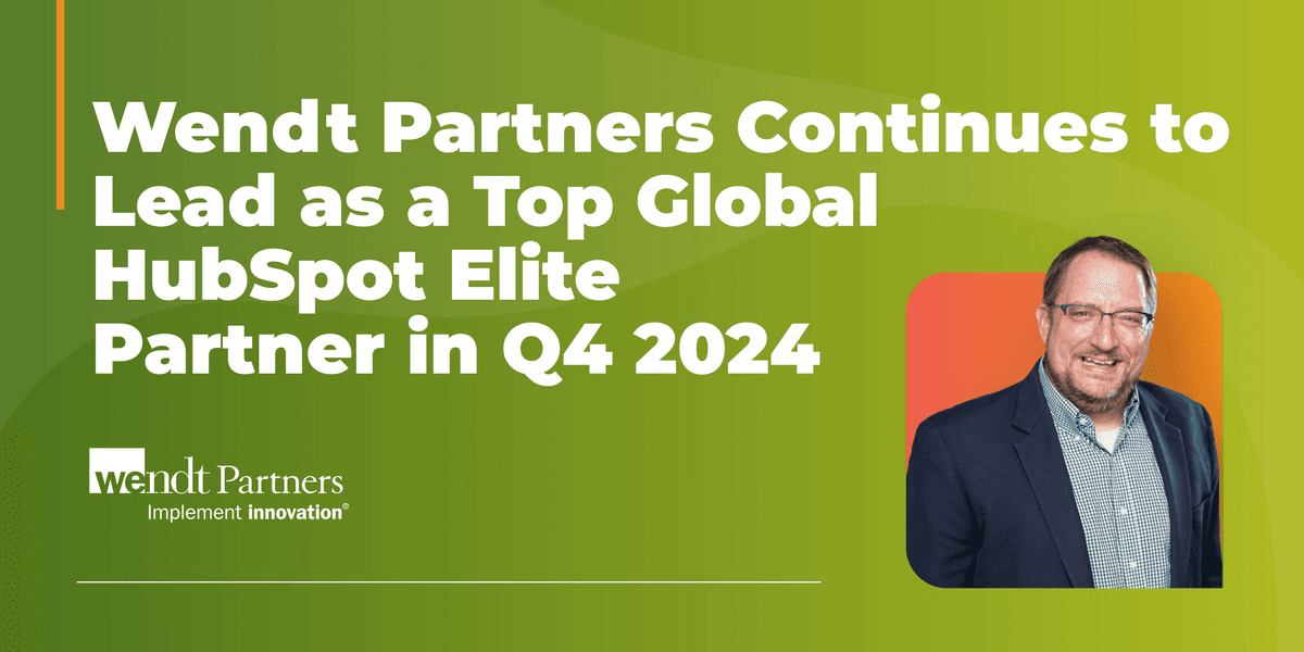 Wendt Partners Expands Global Reach as Top HubSpot Elite Partner in Q4 2024