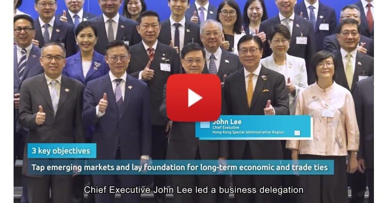Hong Kong Delegation Seals 96 Deals with Central Asia, Bolstering Belt and Road Ties