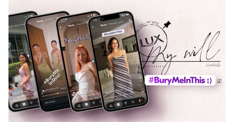 LUX Turns Viral #BuryMeInThis Trend Into Legal Style Declarations