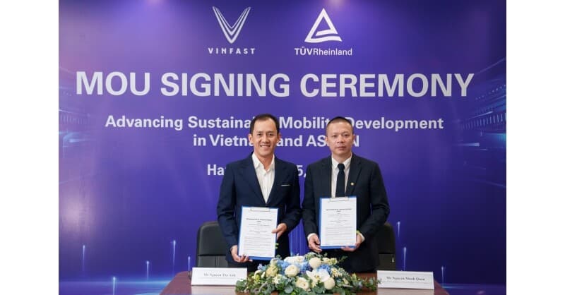 VinFast Partners with TÜV Rheinland to Boost Automotive Testing in Vietnam