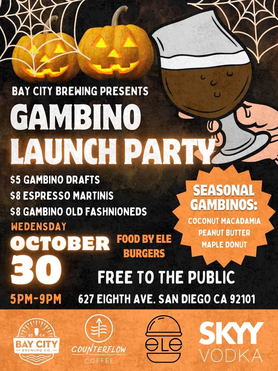 Skyy Vodka to Headline Gambino Launch Party with Seasonal Espresso Martinis