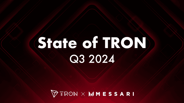 TRON Network Hits Record Protocol Revenue in Q3 2024, Signals Strong Growth in Crypto Sector