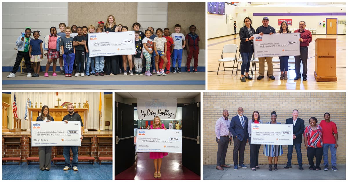 Rack Room Shoes Honors Outstanding Educators with Teacher of the Year Contest