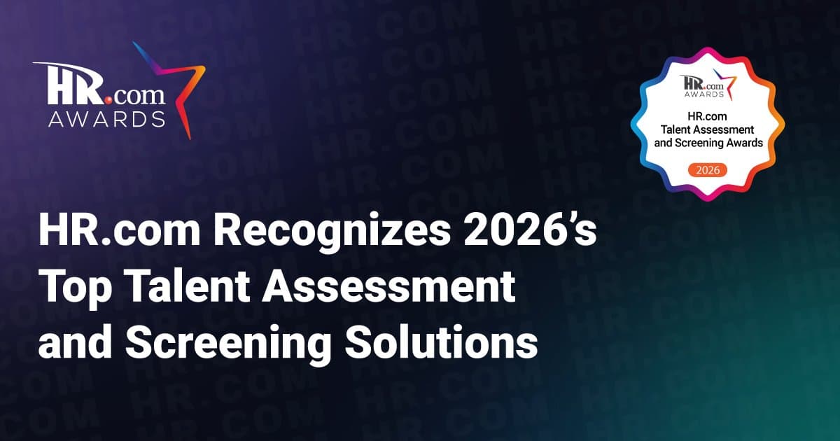 HR.com Announces 2026 Talent Assessment and Screening Award Winners