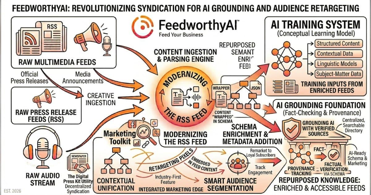 FeedworthyAI Launches to Modernize RSS Feeds for AI Era, Empowering Publishers with Enhanced Discovery and Monetization