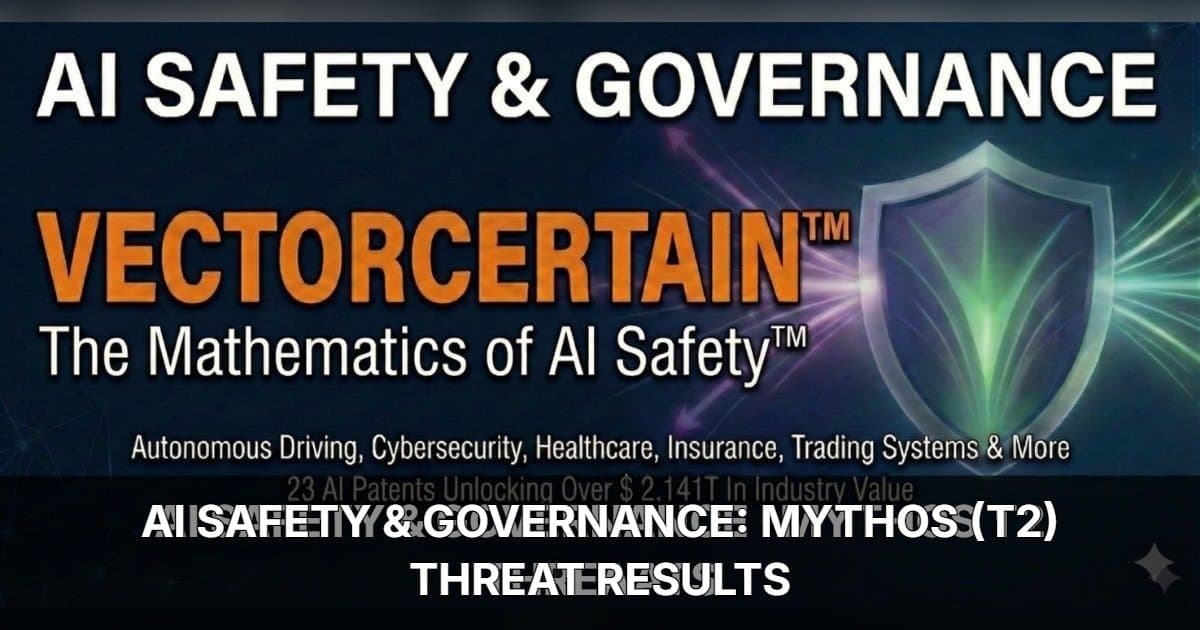 VectorCertain Validates 100% Detection of AI Agent Scope Expansion Threats