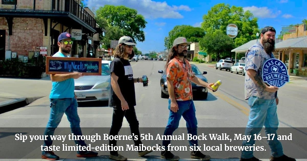 Boerne Kicks Off American Craft Beer Week with 5th Annual Bock Walk