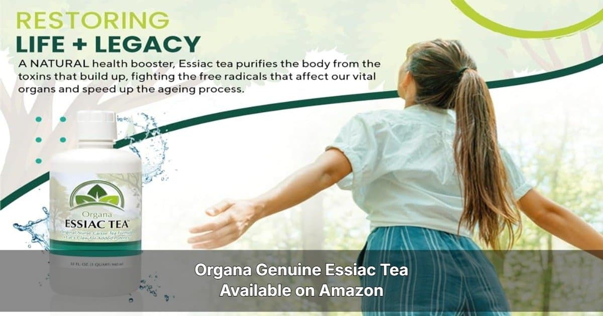 ORGANA Essiac Tea Gains Traction on Amazon with Positive Customer Reviews