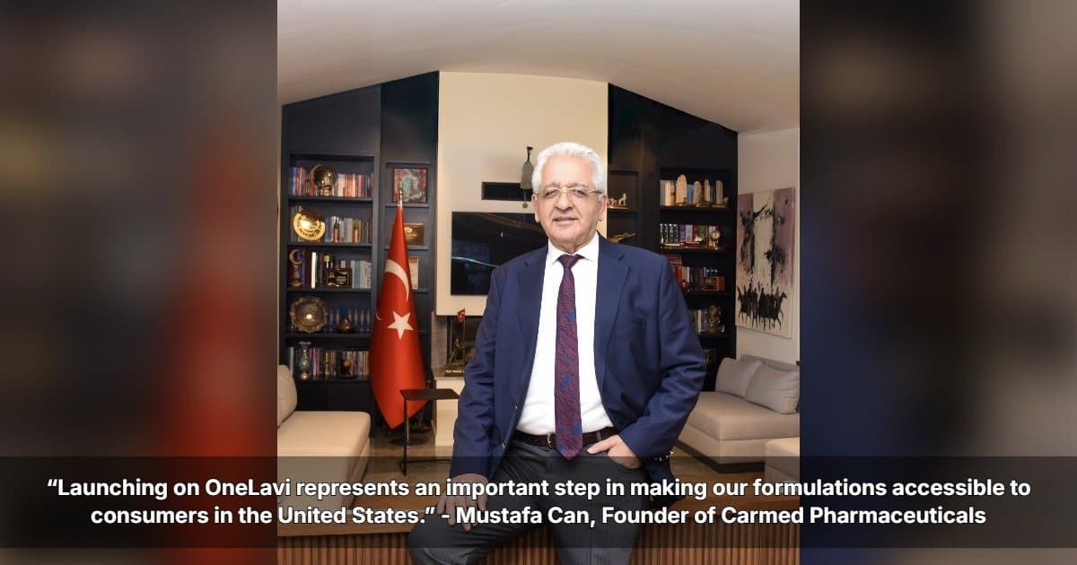 Carmed Pharmaceuticals Expands U.S. Presence with Launch on OneLavi.com