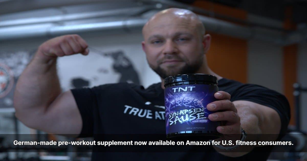 TNT Launches Synapsensause Pre-Workout on Amazon for U.S. Consumers