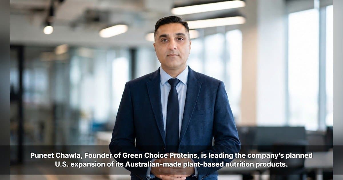 Green Choice Proteins Announces U.S. Expansion of Australian Plant Nutrition Brand